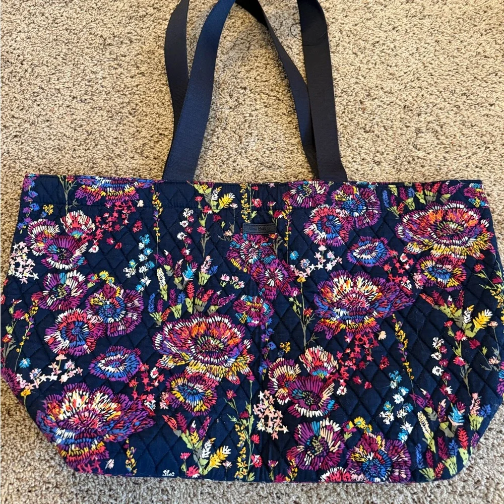 Vera Bradley Multicolor Floral Tote - Picture 1 of 3